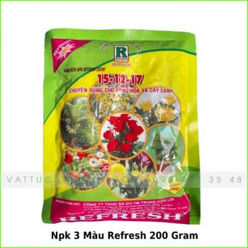 Phân Bón Npk Refresh Grow 15-12-17 - Điều Hòa Sinh Trưởng Cây Trồng