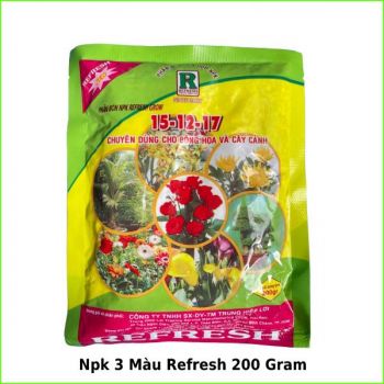 Phân Bón Npk Refresh Grow 15-12-17 - Điều Hòa Sinh Trưởng Cây Trồng