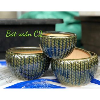 Chậu bát xoắn