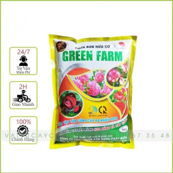 Phân Bón Hữu Cơ Hoa Hồng GREEN FARM 