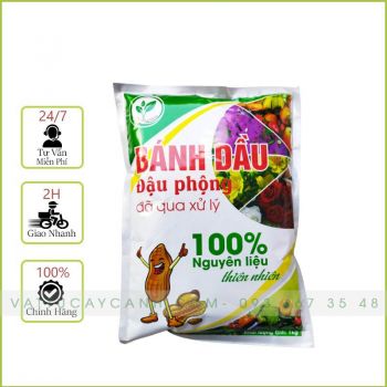 Bánh Dầu Đậu Phộng Đã Qua Xử Lý – Chuyên Cho Hoa Kiểng, Bonsai, Phong Lan, Rau Màu, Cây Ăn Trái