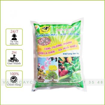 Phân Bón NPK 20-20-15+TE Chuyên Cho Hoa Màu & Cây Kiểng 