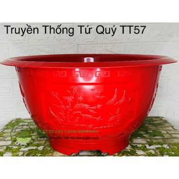 Chậu truyền thống tứ quý