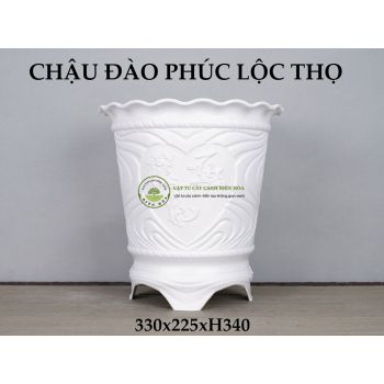 Chậu đào phúc lộc thọ