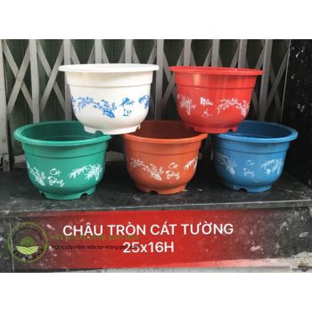 Chậu tròn cát tường