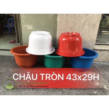 Chậu tròn