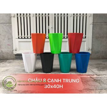 Chậu 8 cạnh 