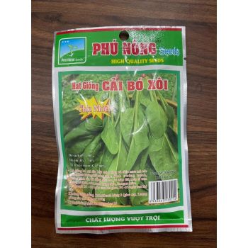 Cải bó xôi ( cải chân vịt) 20gram - Phú Nông