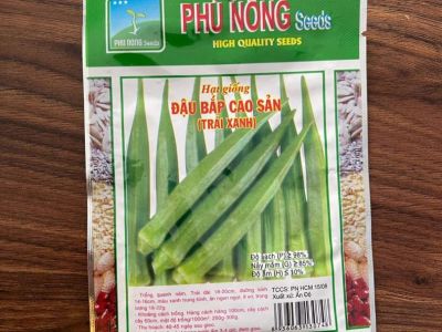 Đậu bắp 10gram - Phú Nông