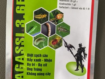 Agassi 36EC gói 15ml đặc trị sâu , rầy xanh, nhện, bọ trị, bọ xít