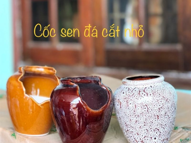 Chum sen đá cắt nhỏ