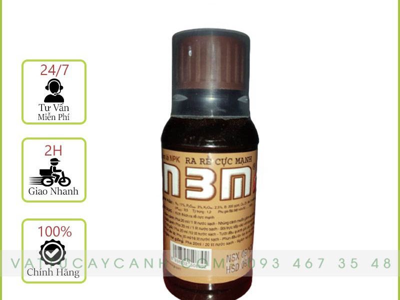 Phân Bón Lá Kích Rễ Cực Mạnh N3M Dạng Nước