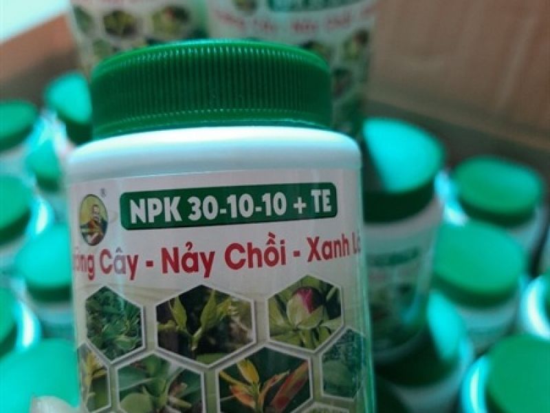 NPK 30.10.10 TL (Dưỡng Cây, Nảy chồi) 100 gr