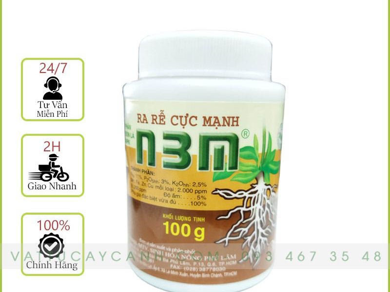 Phân Bón Lá Kích Rễ Cực Mạnh N3M Dùng Cho Hoa Lan Hoa Hồng Hoa Kiểng