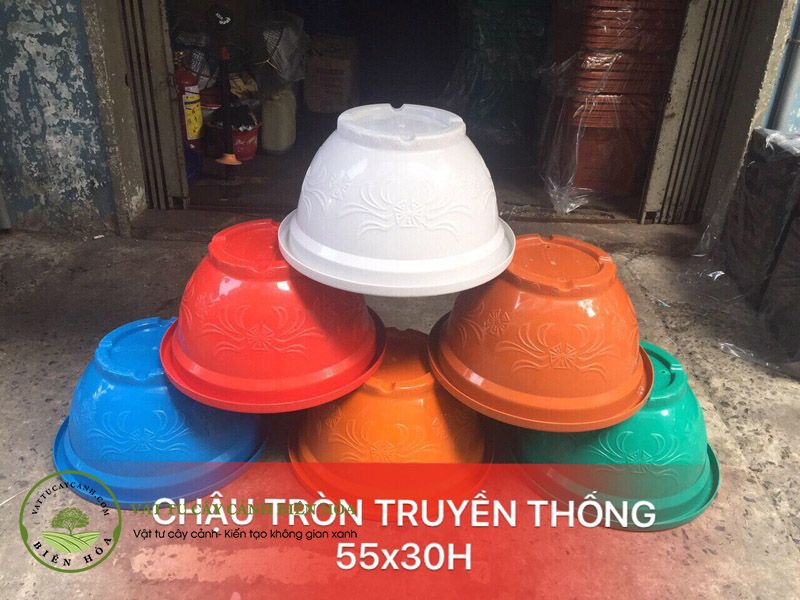 Chậu tròn truyền thống