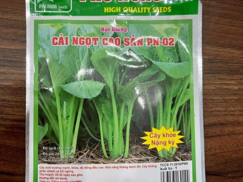 Cải ngọt 20gr PN-02 - Phú Nông