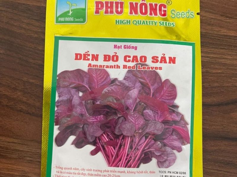 Dền đỏ 20gram - Phú Nông