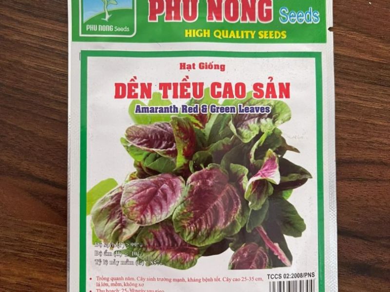 Dền tiều 20gram - Phú Nông