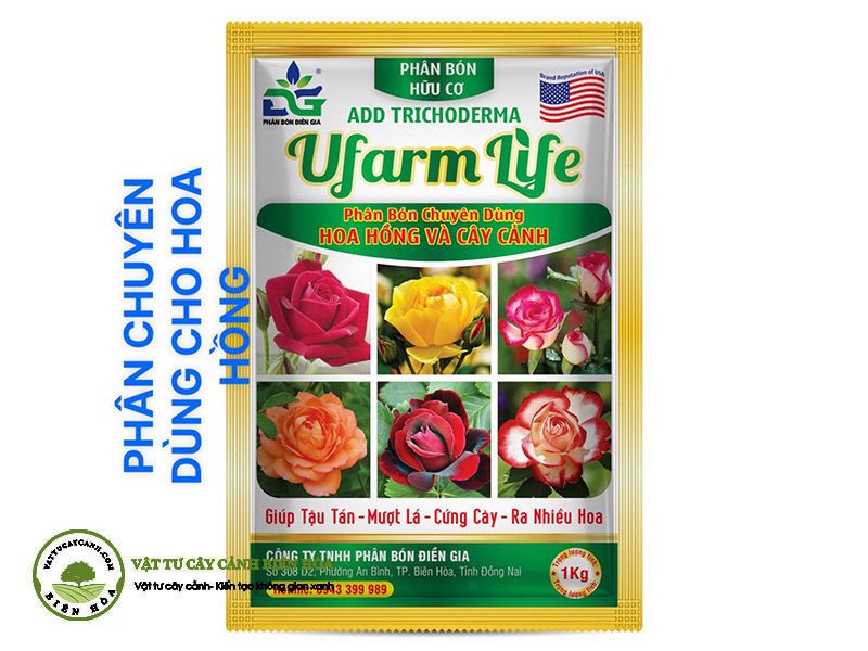 Phân bón  chuyên hồng Ufarm life