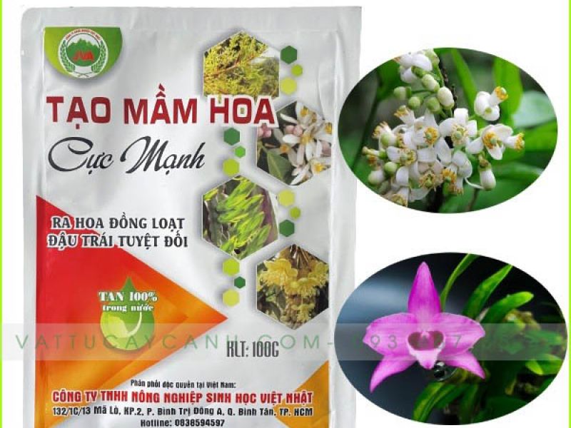 Phân Bón Lá - Tạo Mầm Hoa Cực Mạnh - Ra Hoa Đồng Loạt, Đậu Quả Tuyệt Đối